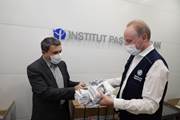 بازدید دکتر کریستف هملمن نماینده سازمان جهانی بهداشت از انستیتو پاستور