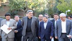 بازدید شهردار تهران، شهردار منطقه ۱۱ و مدیران ارشد شهرداری 