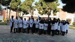 بازدید دانشجویان دانشگاه آزاد اسلامی واحد رودهن از بخش های مختلف انستیتو