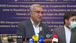 دکتر عین اللهی وزیر بهداشت در کنفرانس خبری: توسعه همکاری های پزشکی ایران و کوبا