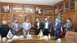 برگزاری مراسم تکریم و معارفه سرپرست حراست انستیتو پاستور ایران