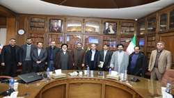 برگزاری مراسم تکریم و معارفه فرمانده بسیج جامعه پزشکی انستیتو پاستور ایران